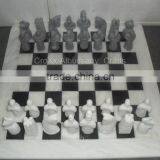 Black and White Marble Chess Set i Best Price