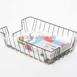 B8011 high quality office supplies metal wire document tray