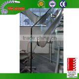 Steel Structure Glass Step Stairs thumbnail-1