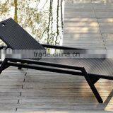 Luxury P.E Rattan Pool Sunbed - Gerneral Use Outdoor Rattan Wicker Sun Lounger thumbnail-5