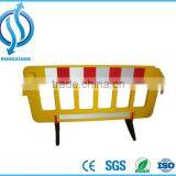 Temporary Portable Plastic Barrier/ Pedestrian Fence Barrier / Plastic Safety Fence for Road Safety