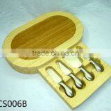 Cheese Block Board With Knife