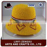 Promotional Beautiful Kids Straw Boater Hat thumbnail-6