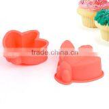 High Quality Bee Shaped 4pcs Silicone Cake Mould thumbnail-1