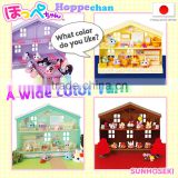 Various types of Hoppechan miniature block toy house set