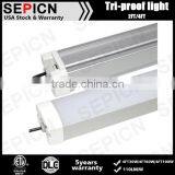 30w Ip65 600mm Led Canopy Fixture With PVC Body Led Tri-proof Light thumbnail-2