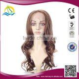 High Quality Heat Synthetic Fiber Bob Full Lace Wig thumbnail-1