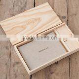 Classical Wooden Box for Pictures Wooden Packaging Wholesale