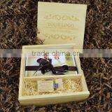 Cheap Wholesale Unfinished Wooden Craft Boxes Mugs in Gift Box