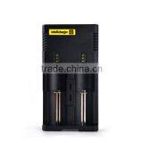 2016 New Version LCD Nitecore I2 Smart Battery Charger 3.7V Intellicharge Nitecore i2 18650 Battery Charger thumbnail-1