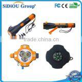 Mini Multi-functional Led Dynamo Flashlight Torch Flashlights