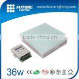 3years Warranty Factory Price Toughened Glass RGB Color 600*600 Led Tile Light Led Tiles