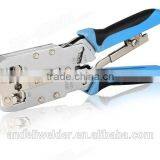 Network Cat6 RJ45 Cable Lug Crimping Tool Network Cable Crimp Tool for Flat and Round Cable thumbnail-1