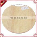 Rubber Wood Chopping Block Cutting Board With End Grain for Vegetable and Fruit and Other Food WK1012 thumbnail-2