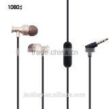 2016 New Mobile Earphone, Metal Earphones With Microphone, In-ear Headset