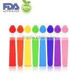 Amazon Supplier Multicolor Silicone Ice Popsicle Mold