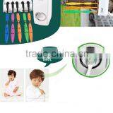 Toothpaste Dispenser Wall Mounted Automatic Toothpaste Squeezer Toilet Brush Holder Hands Free Dust-proof Toothpaste Squeezer thumbnail-3