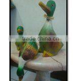 PPS Bend Wooden Decorative Ducks