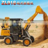 ZL918 China cheaper Mini wheel loader on sale