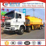 SHACMAN 8X4 20cbm Vacuum Sewage Suction Truck thumbnail-1