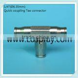 1/4" (6.35mm)High Pressure (1500psi) T Slip Lock Fittings Connect thumbnail-3