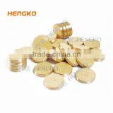 Microporous Brass Powder Sintered Filter Disk thumbnail-5