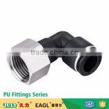 Wholesale JULY Manufactory Made High Quality Elbow Type Quick Connect Pipe Fitting With Screw Cap thumbnail-1