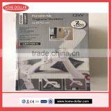 White Plastic Portable Fan thumbnail-1