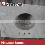 Polished Top Quality White Marble Countertop Bianco Carrara Marble thumbnail-3