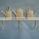 Vintage Cream White Decorative Metal Wall Hook thumbnail-1