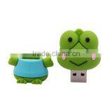 Custom PVC Soft Plastic Shell Frog U Disk Shell Gifts U Disk Shell,cheap Usb Stick thumbnail-3