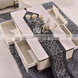 C386 Modern Design Living Room Furniture Marble Top Mdf End Table thumbnail-2