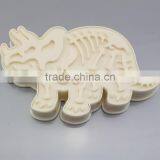 Cookie Press Animal Cookie Mould 3D Dinosaur Cookie Cutters for Kids thumbnail-1