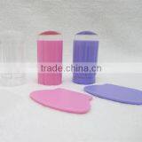 2016 New Color Stamp Nail Art Clear Plastic Plate Jelly Stamp Scraper Toolset Stamp Scraper Kit thumbnail-3