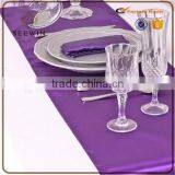 Royal Slippery Waterproof Satin Table Runner for Wedding/party /home Use thumbnail-1