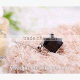 Wholesale Stock Small Order Latest Fashion Simple Square Necklace&Earring Sets thumbnail-5