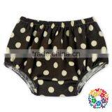 Stylish Black Gold Polka Dot Cotton Bloomer thumbnail-1
