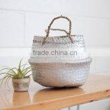 Small Size and Cheap Seagrass Woven Belly Basket thumbnail-5
