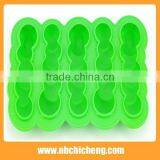 High Quality Cheaper Price Colorful Design Silicone Ice Cube Mould,The Caterpillar, Ice Cube Tray. thumbnail-2