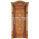 Interior White Oak Single Door Made by Handcarve Luxury and Antique BF11-0515b