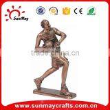 basketball player figurine for souvenir sports trophy