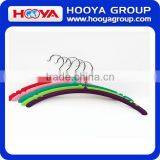 10PACK Candy Colour Plastic Velvet Flocking Clothes Hanger for Famale thumbnail-1