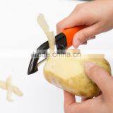 Amazon Selling Custom Color OEM Quality Potato Peeler With Silicone Handle thumbnail-3