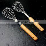 37056 New Style Stainless Steel Whisk With Wooden Handle thumbnail-5