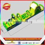 New Design Adult Inflatable Obstacle Course With Factory Lower Price
