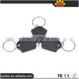 Mini Portable Rhombus Plastic Keychain White Light LED Keychain thumbnail-5