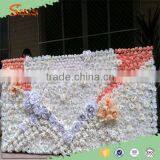 High Quality Personized Rose Artificial Flower Wall for Indoor and Outdoor Wedding Decoration Stage Background Decoration thumbnail-3