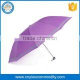 2017 New Design Portable Tiny High Quality Army Green EVA Handle Automatic Pongee 2 Folding Rain Umbrella