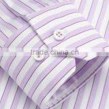 Oem Clothing Factories in China Man Check DP Stripes Dress Shirts thumbnail-3