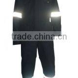 Hi Vis Reflective 100%Cotton Safety Prime Captain Coverall With Custom Logo thumbnail-1